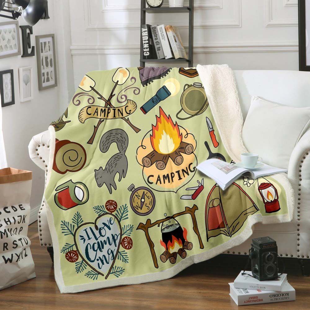 Camping Sherpa Fleece