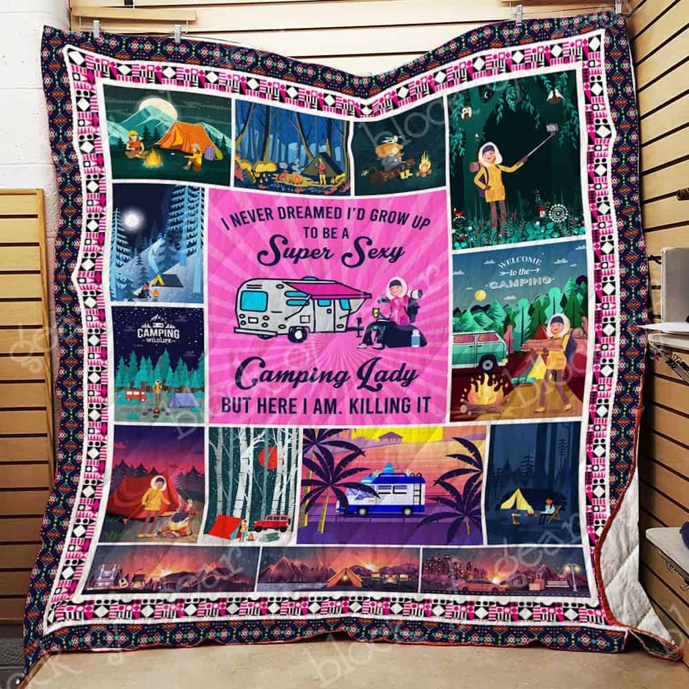 Camping Lady CL19100174MDQ Quilt Blanket
