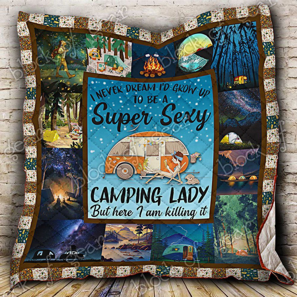 Camping Lady Quilt Np282 Dhc11124328Dd