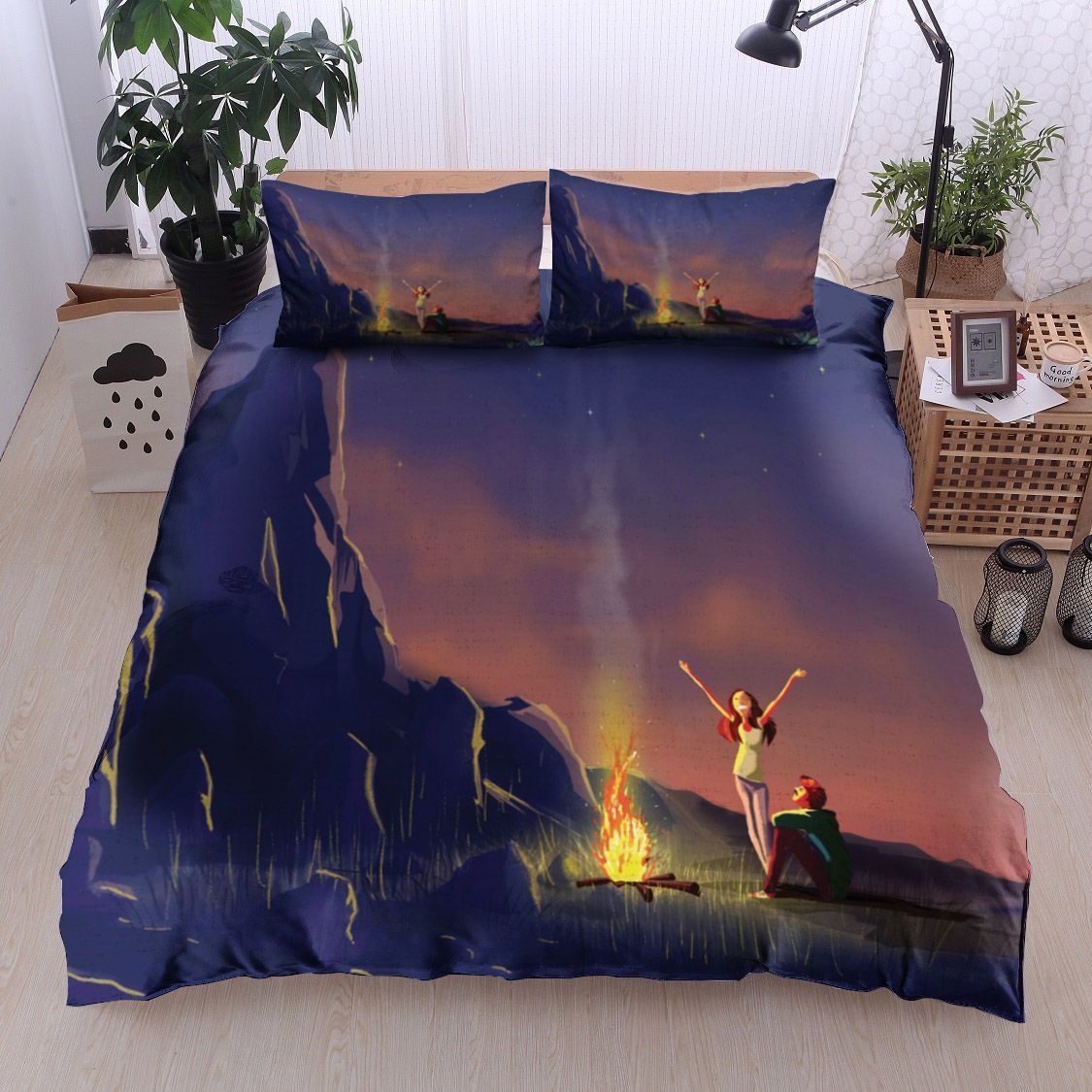 Camping Lover Bedding Set