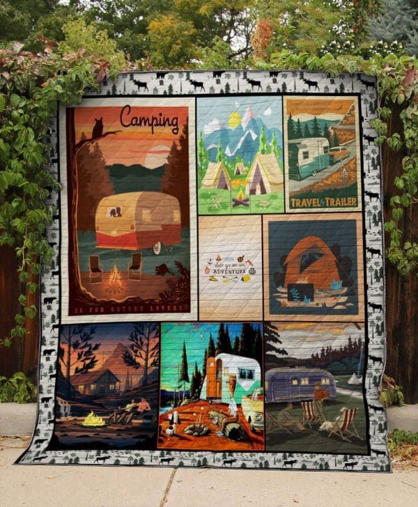 Camping Magic Carpet Ride Quilt Blanket DHC0201201103TD