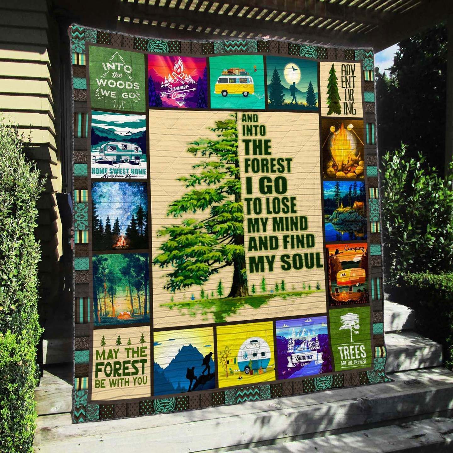 Camping NA290705C TBG Quilt Blanket