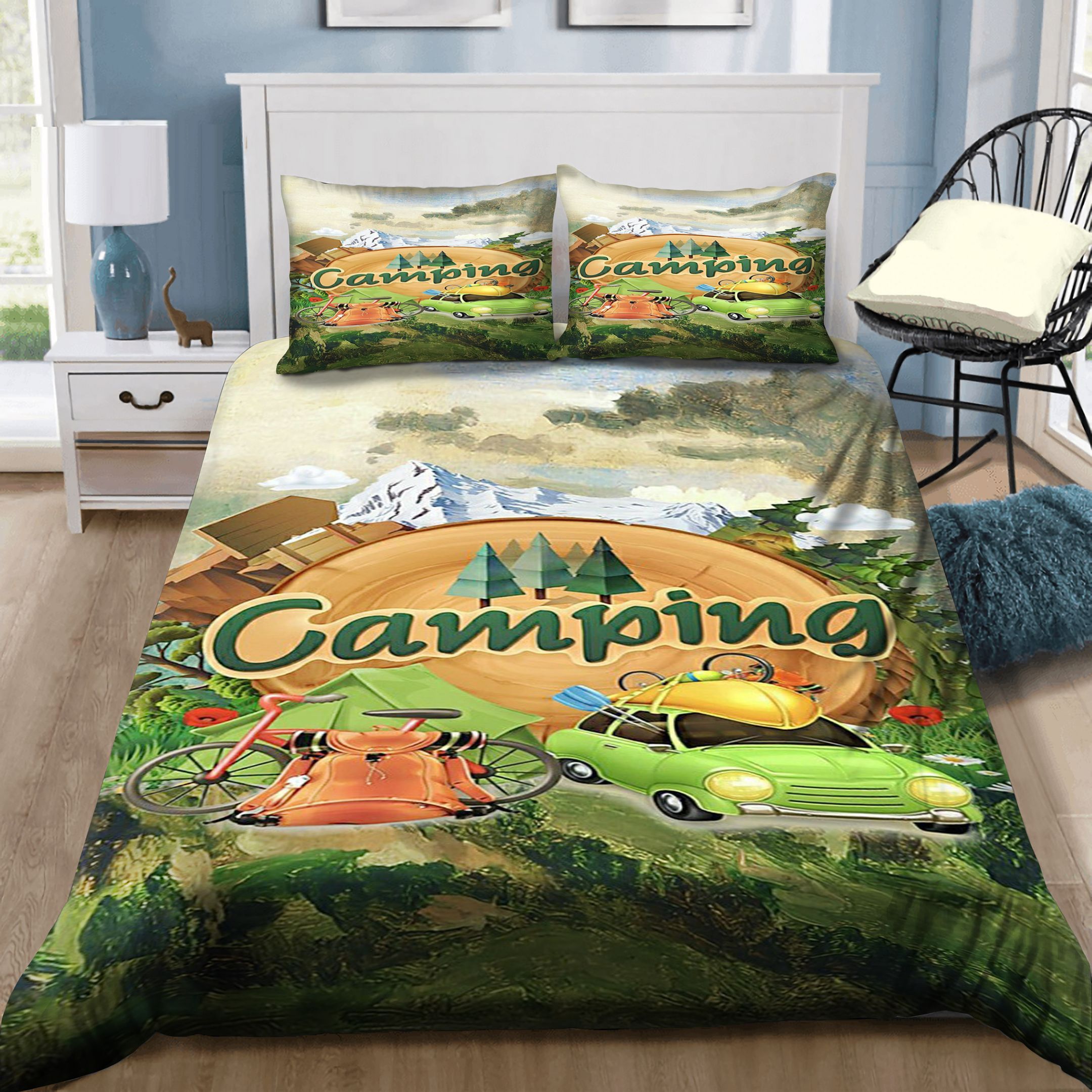 Camping Natural Outside Bedding Set