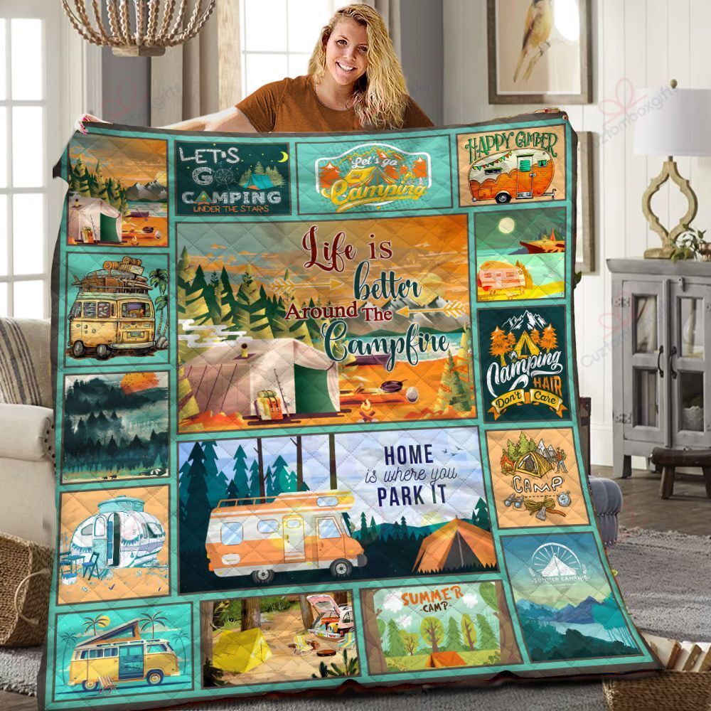 Camping NC1911435CL Quilt Blanket