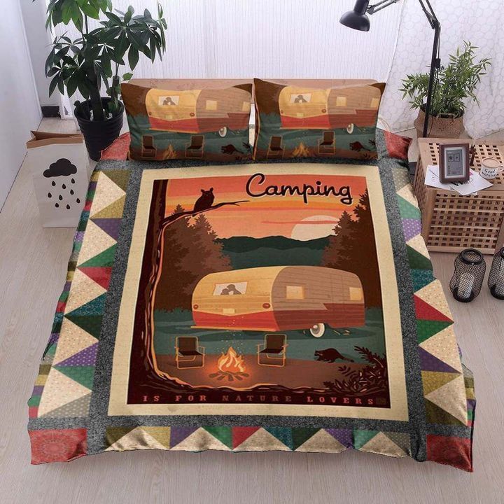 Camping Night Bedding Set