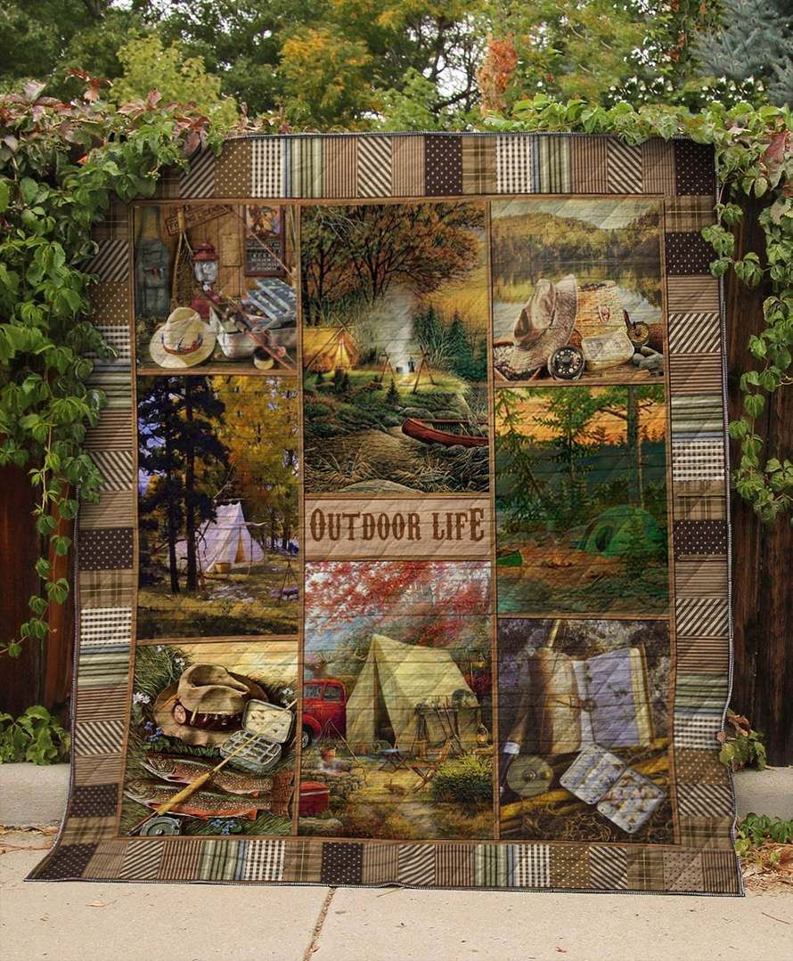Camping Outdoor Life CLT250606 Quilt Blanket