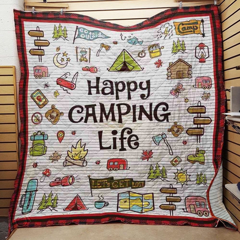 Camping Quilt Blanket ABC07113434