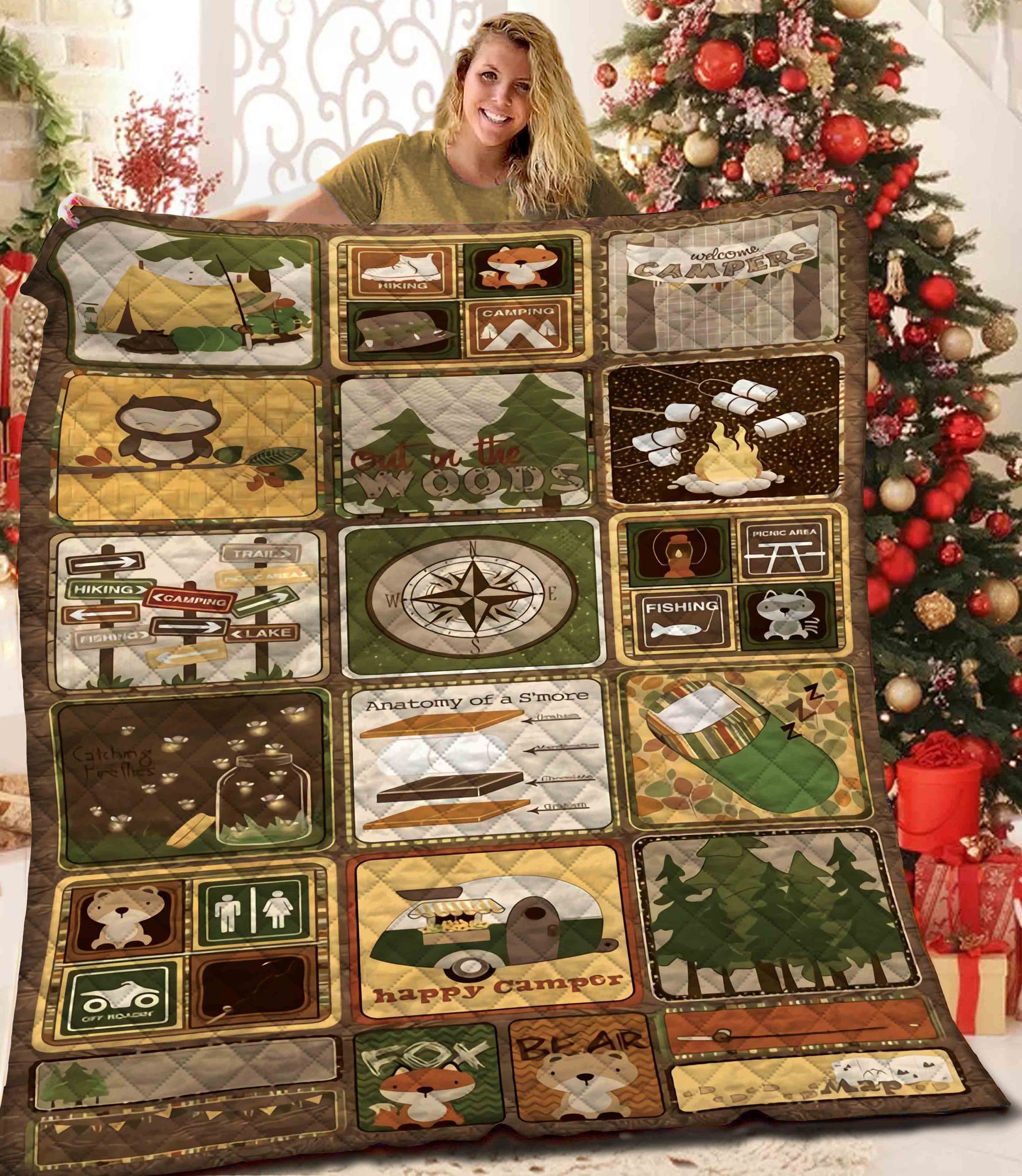 Camping Quilt Blanket BBB011121MH