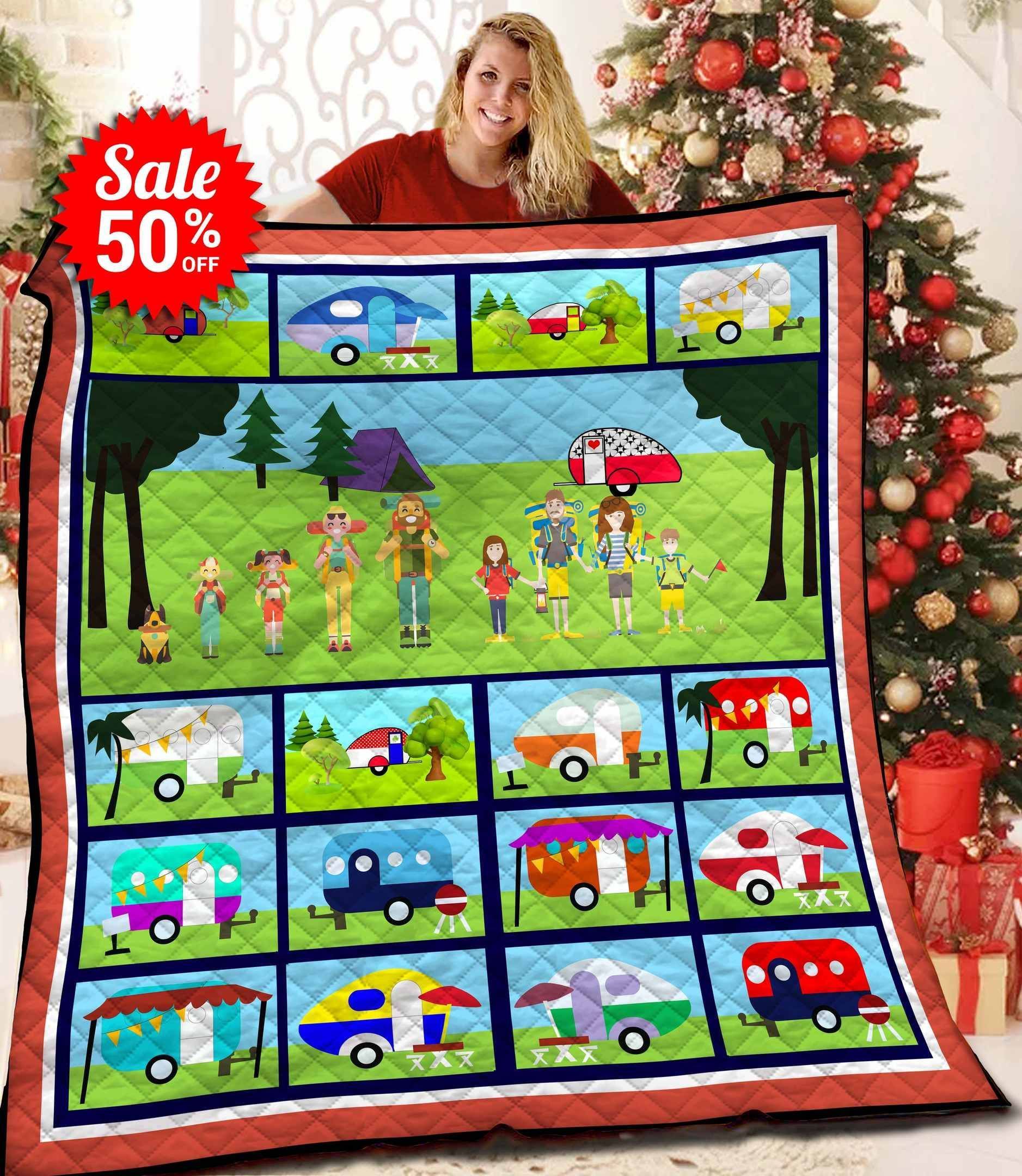 Camping Quilt Blanket BBB091216SM