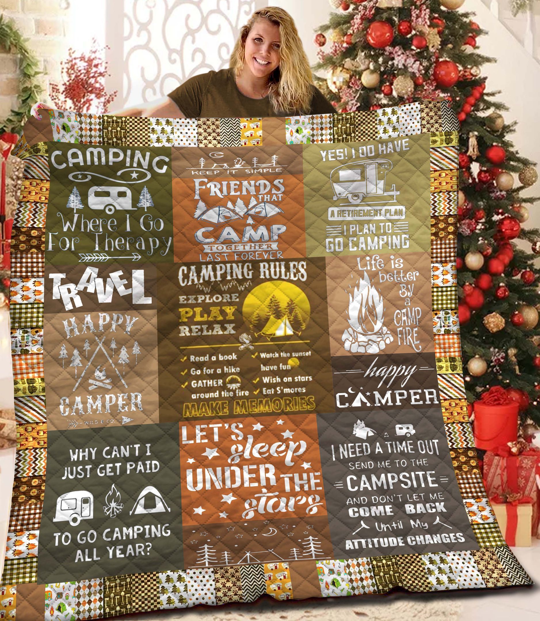 Camping Quilt Blanket BBB201109SM