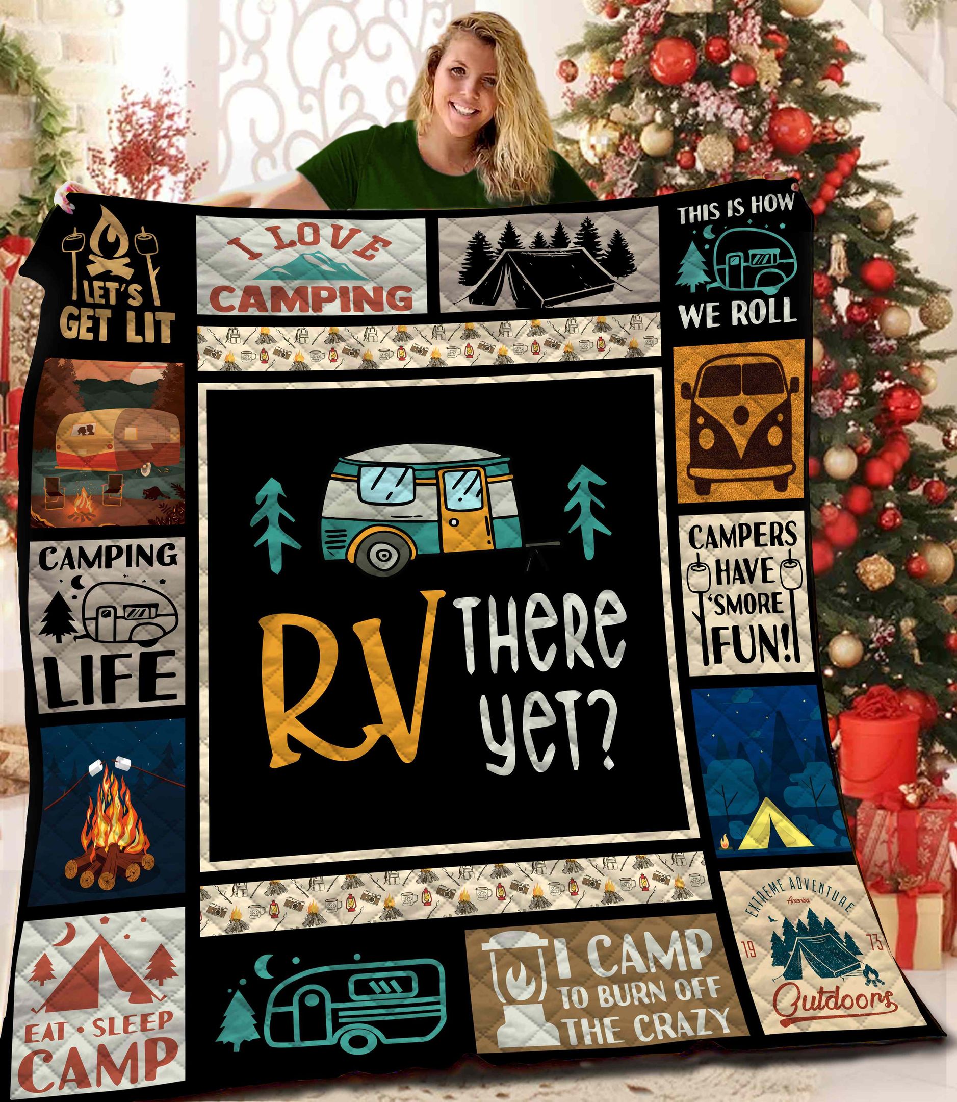 Camping Quilt Blanket BBB241003NB