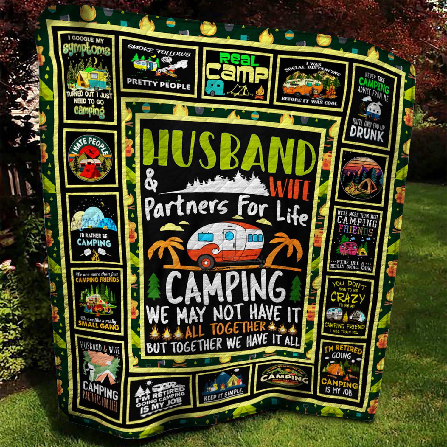 Camping Quilt Blanket BBB270704MH