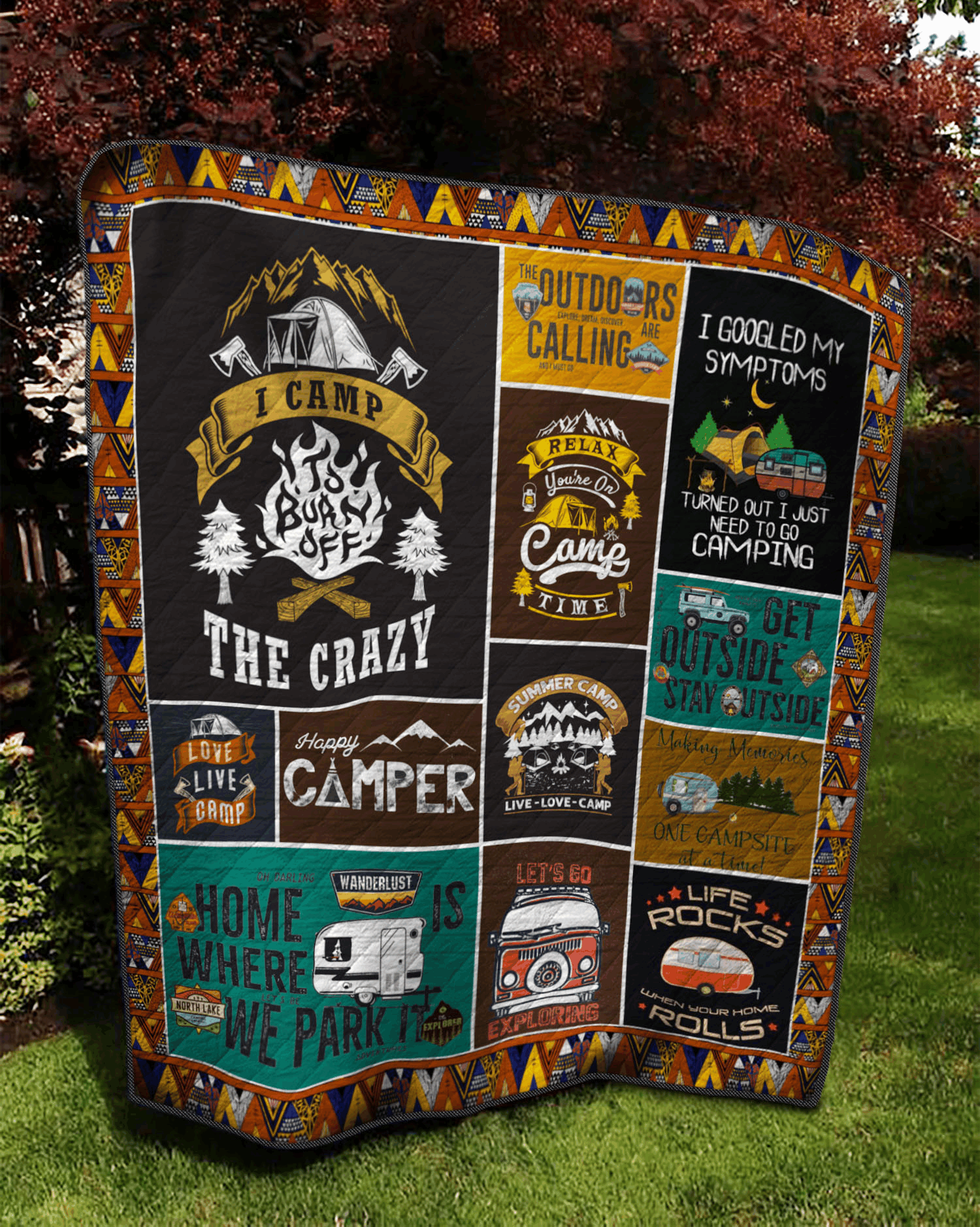 Camping Quilt Blanket DHC1301495VT