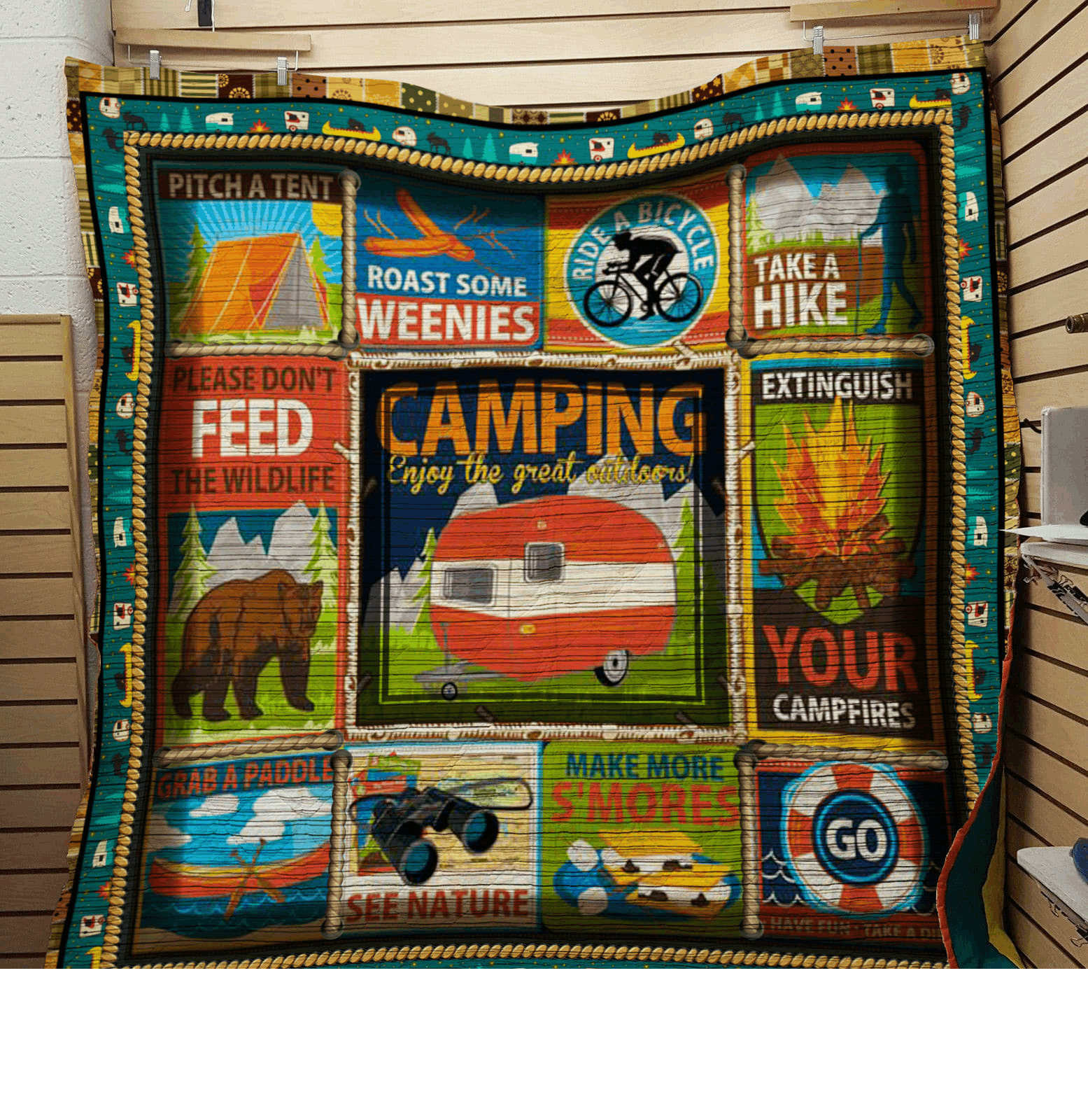 Camping Quilt Blanket DHC1301498VT