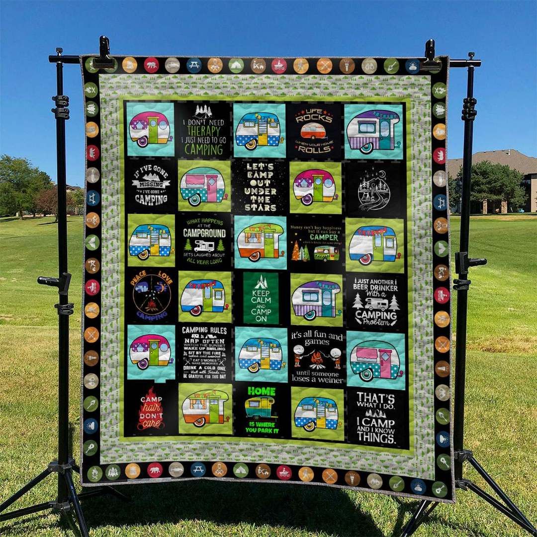 Camping TD2809189 Quilt Blanket