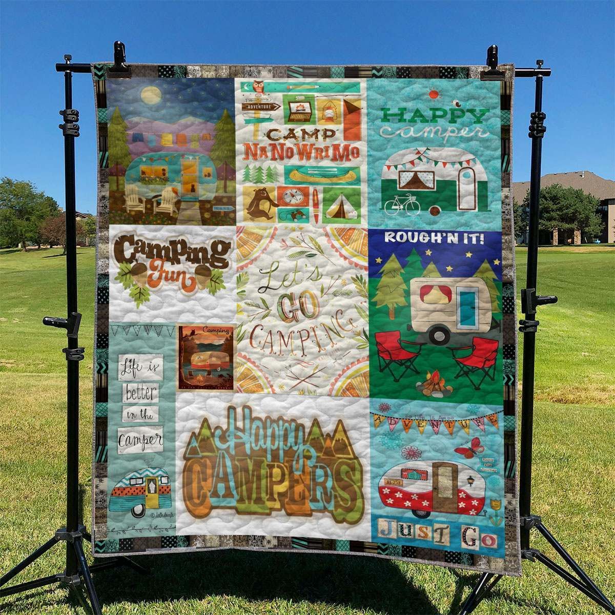 Camping TD2809194 Quilt Blanket