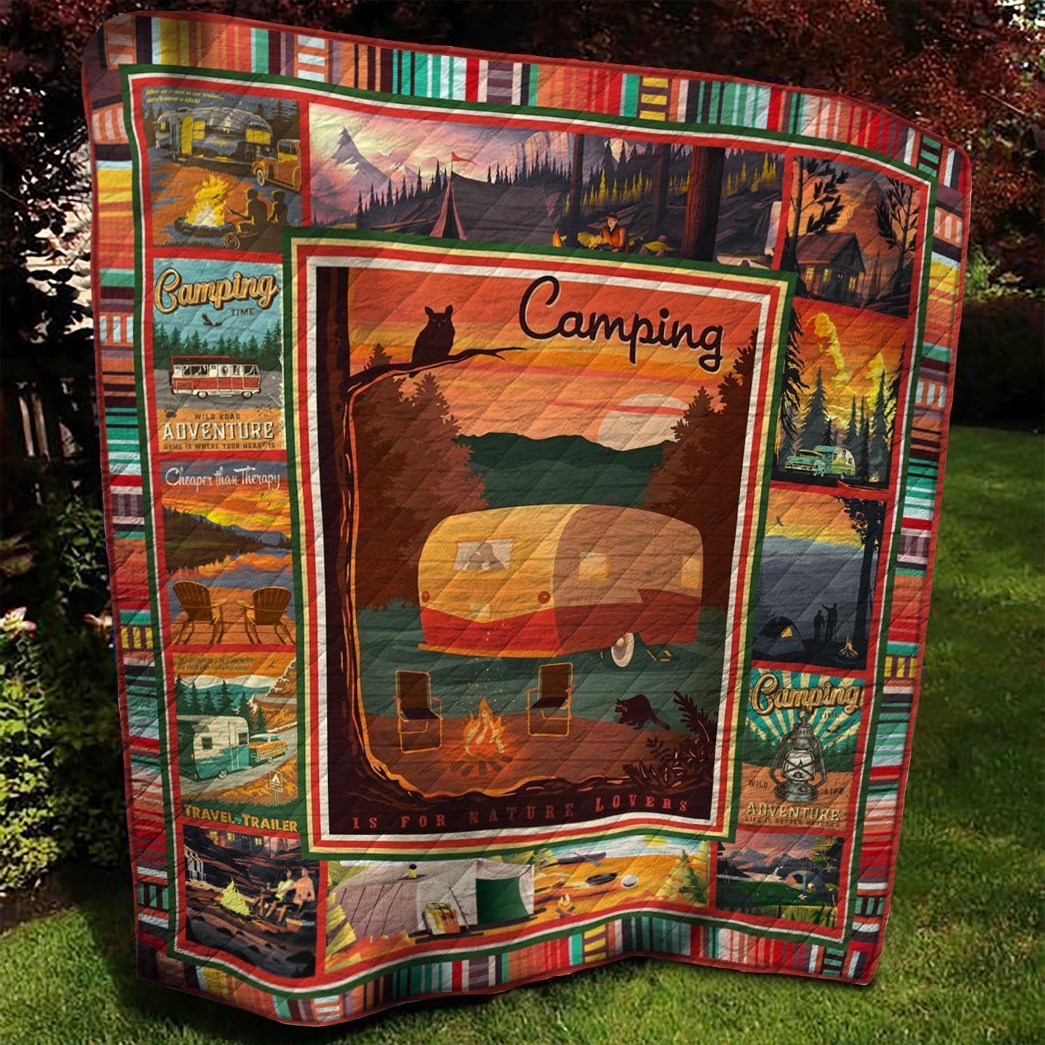 Camping TH1009083CL Quilt Blanket