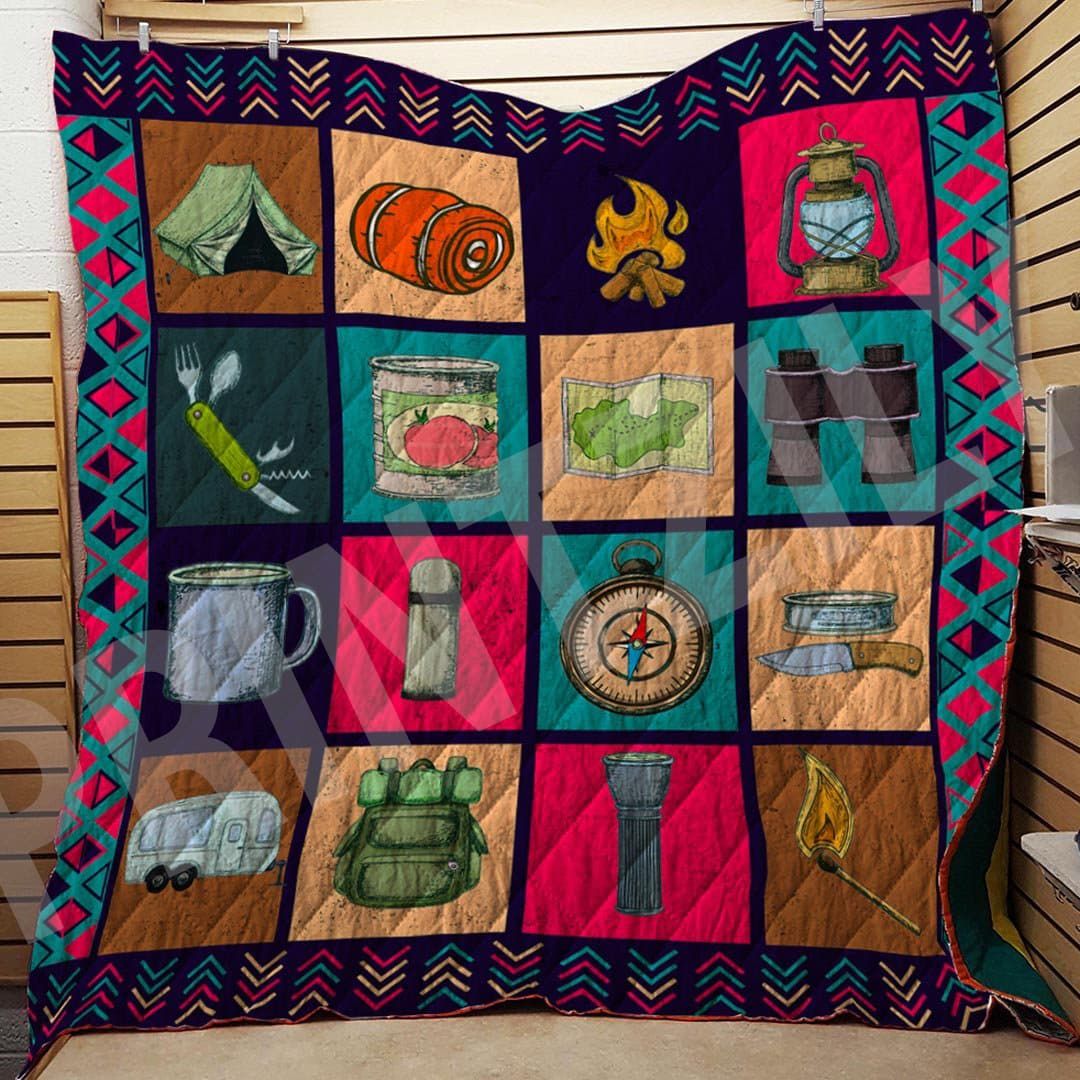 Camping Things For Camper Quilt Blanket DHC0201201071TD