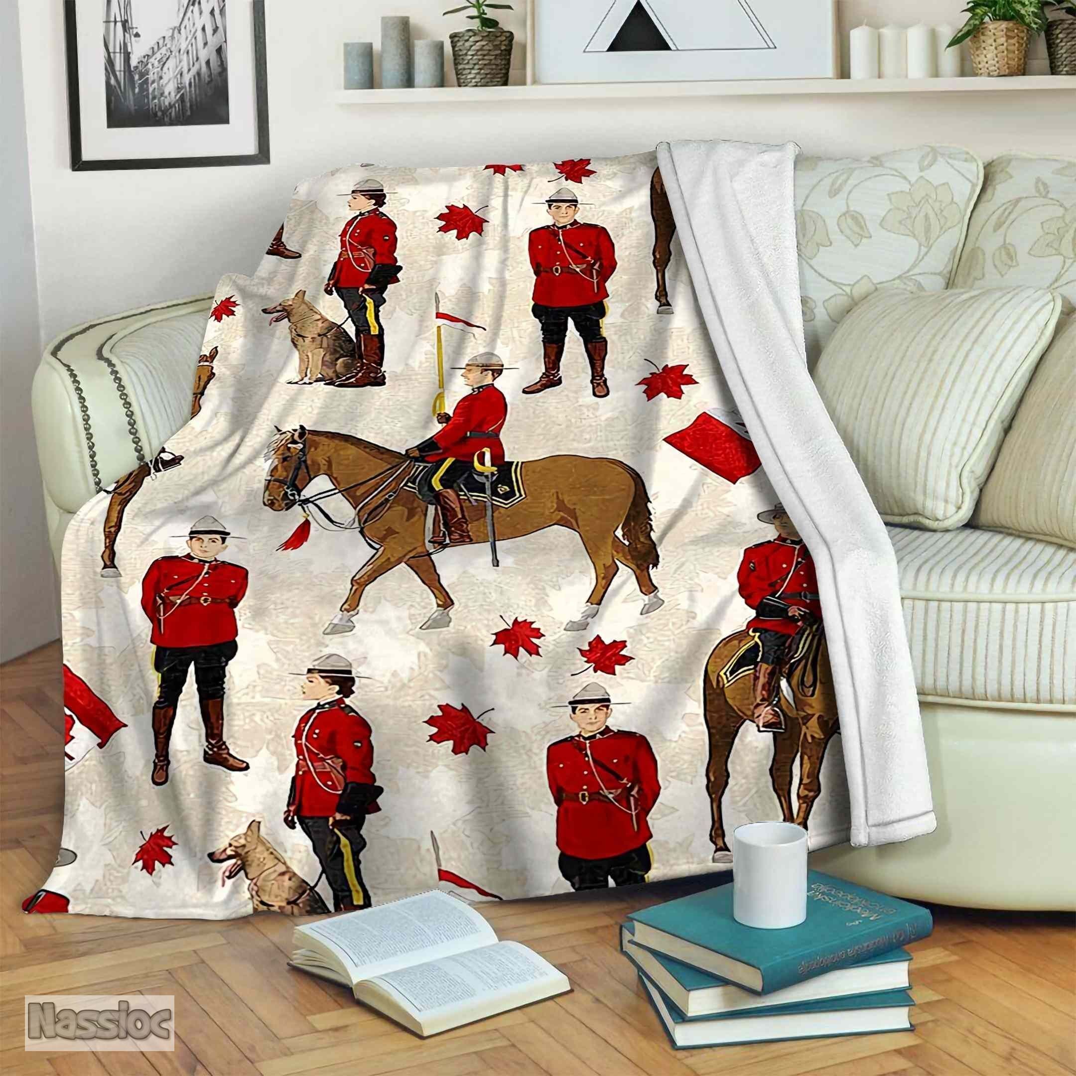 Canada Fleece Blanket