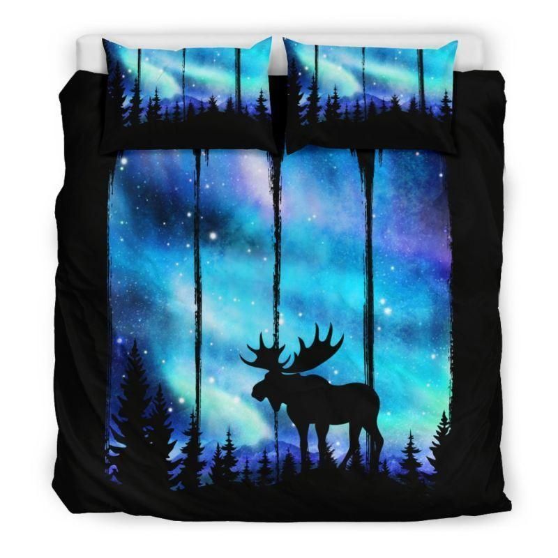 Canada Moose Alone Bedding Set