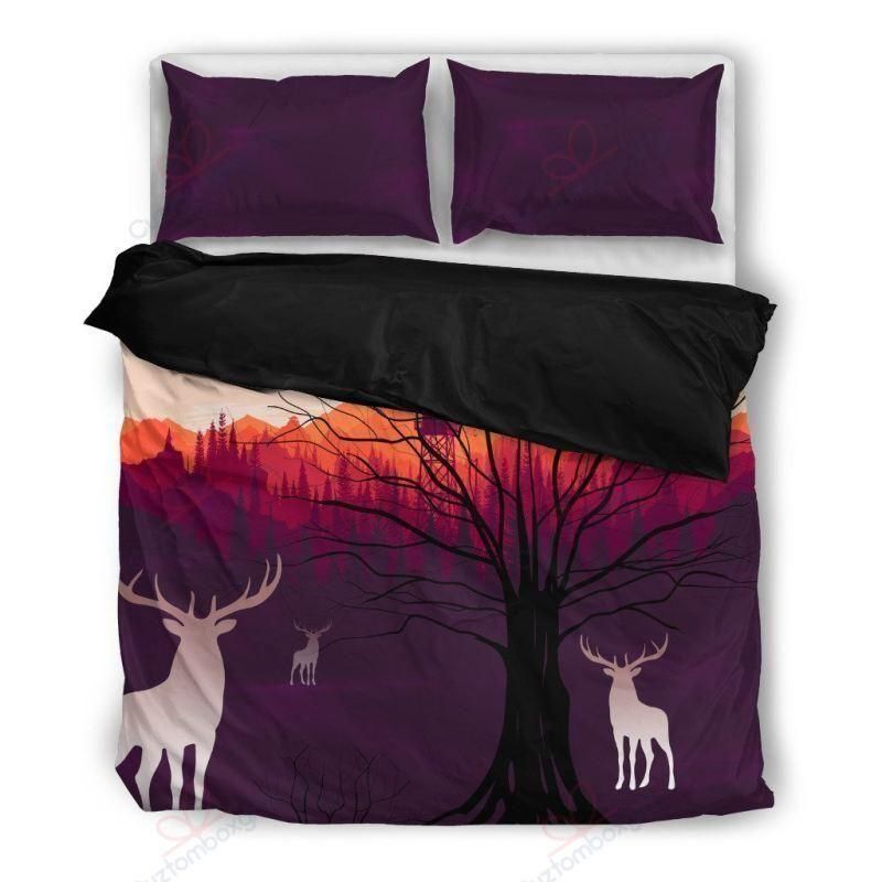 Canada Moose Printed Bedding Set