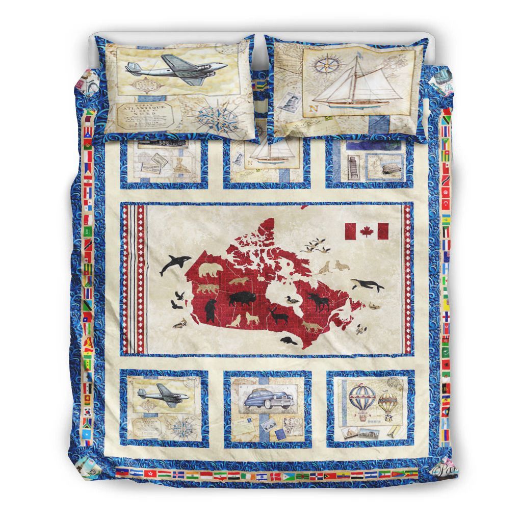Canada Travel Bedding Set