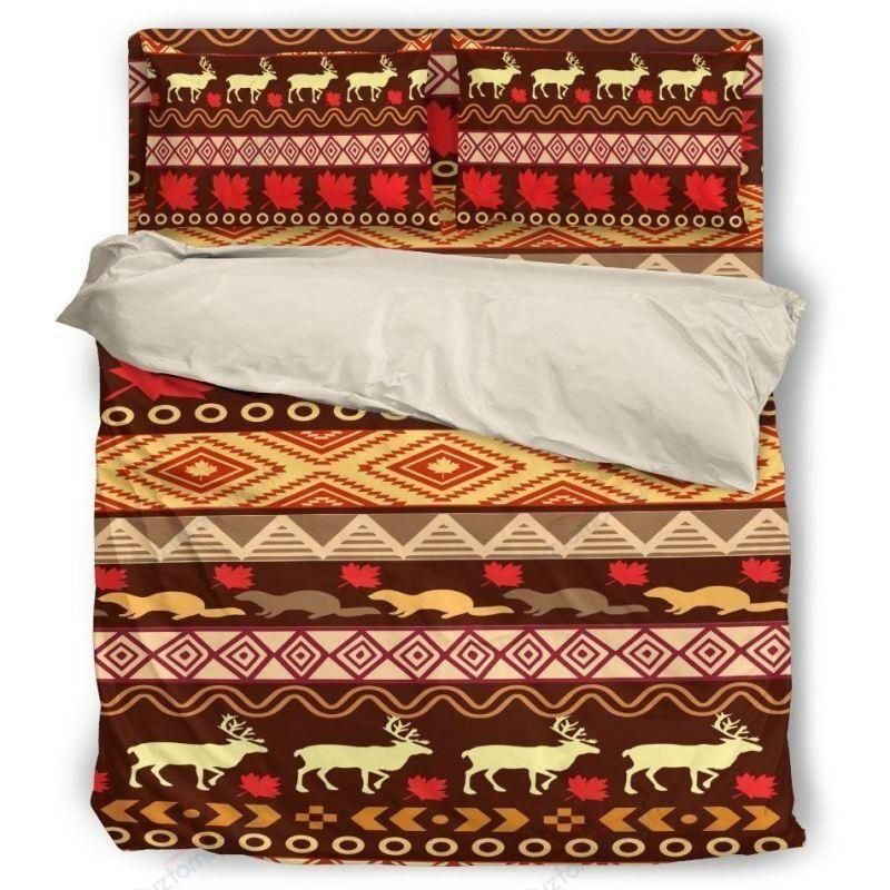 Canada Vintage Pattern Printed Bedding Set