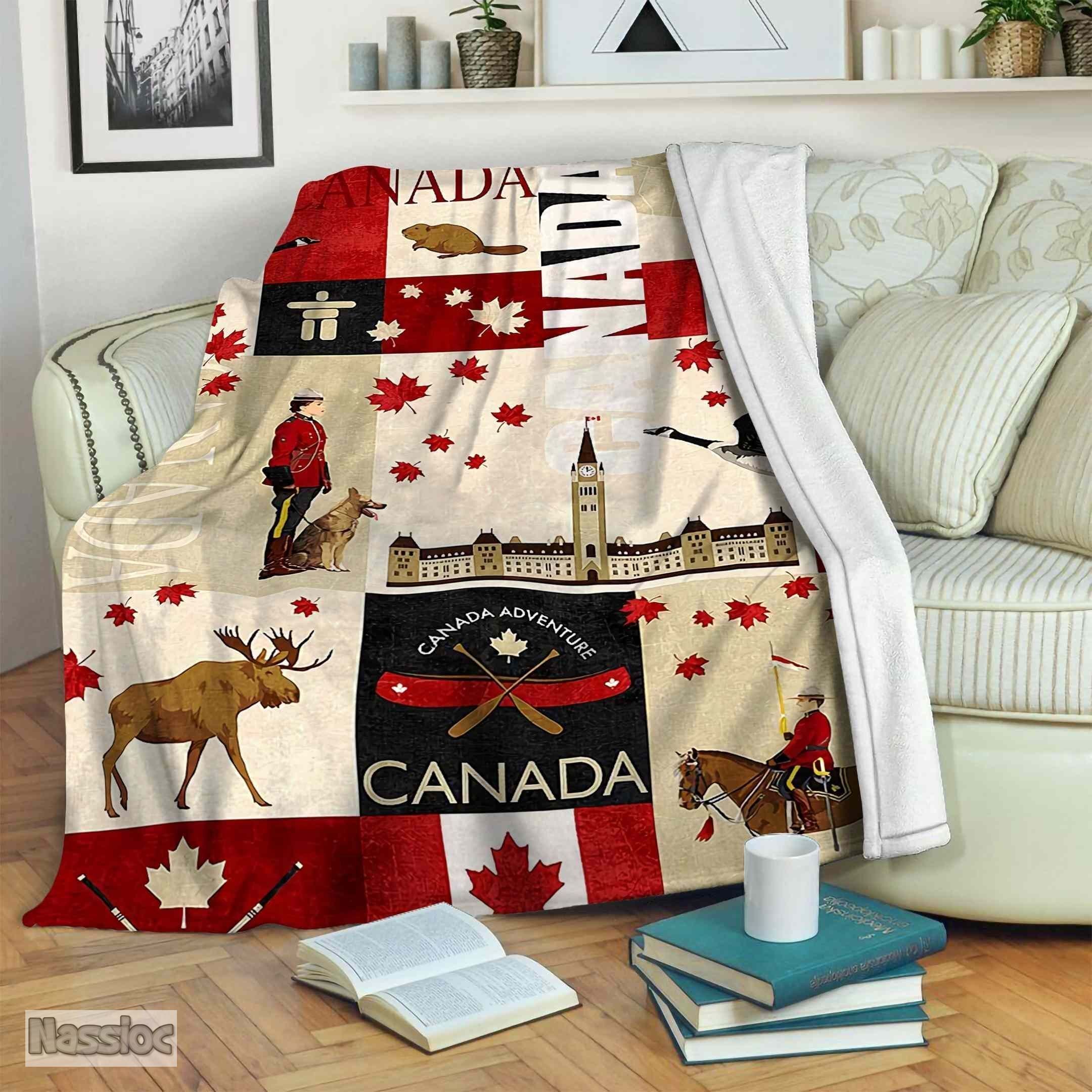 Canadian Fleece Blanket