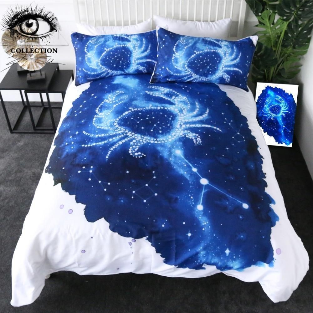 Cancer Crab Bedding Set