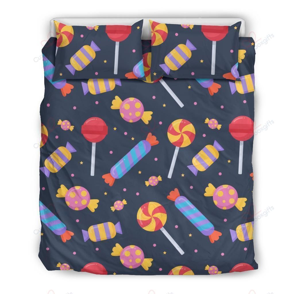 Candy Cane Printed Bedding Set