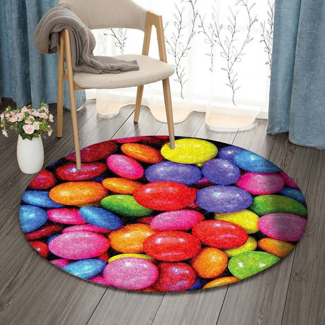 Candy Round Carpet