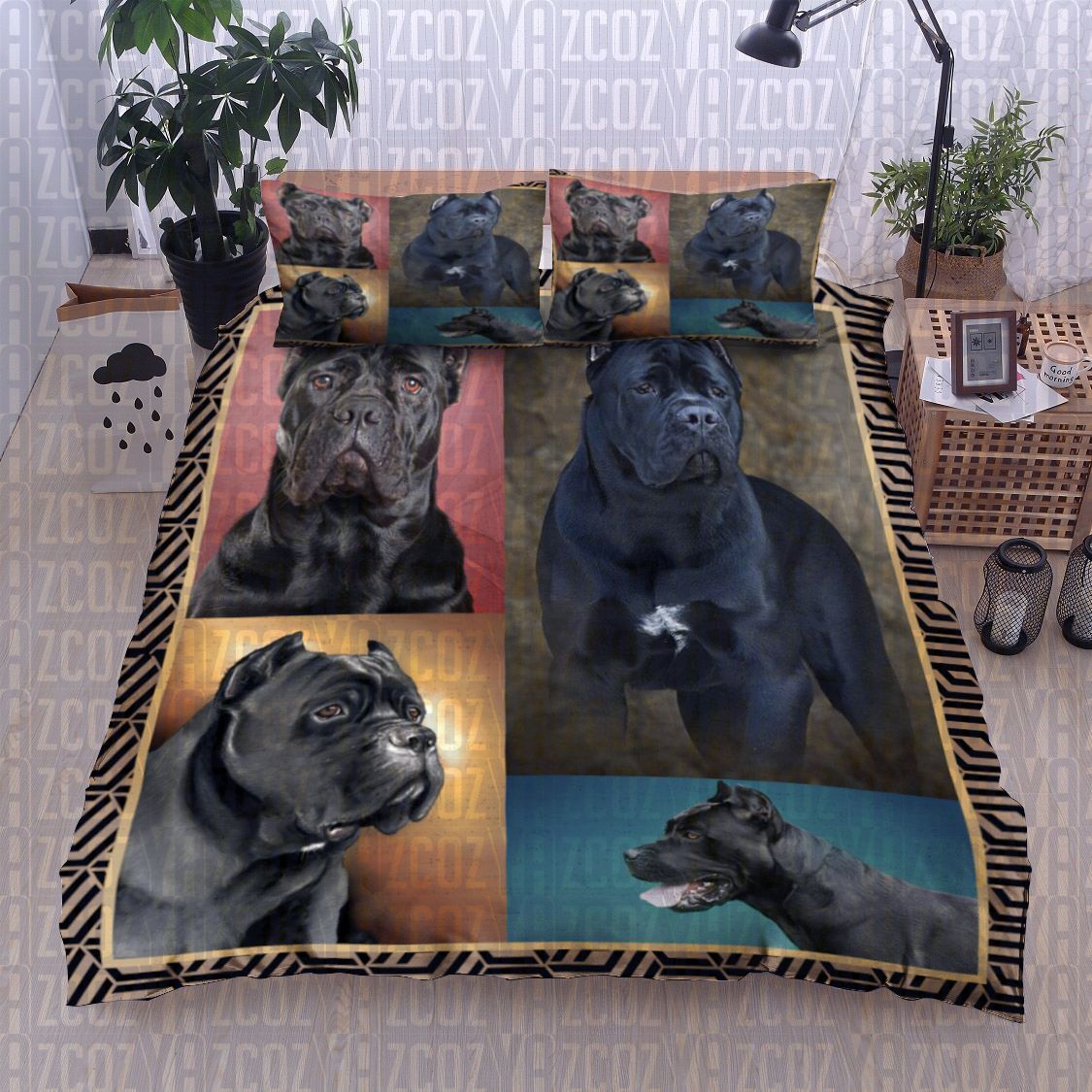 Cane Corso Dog Bedding Set