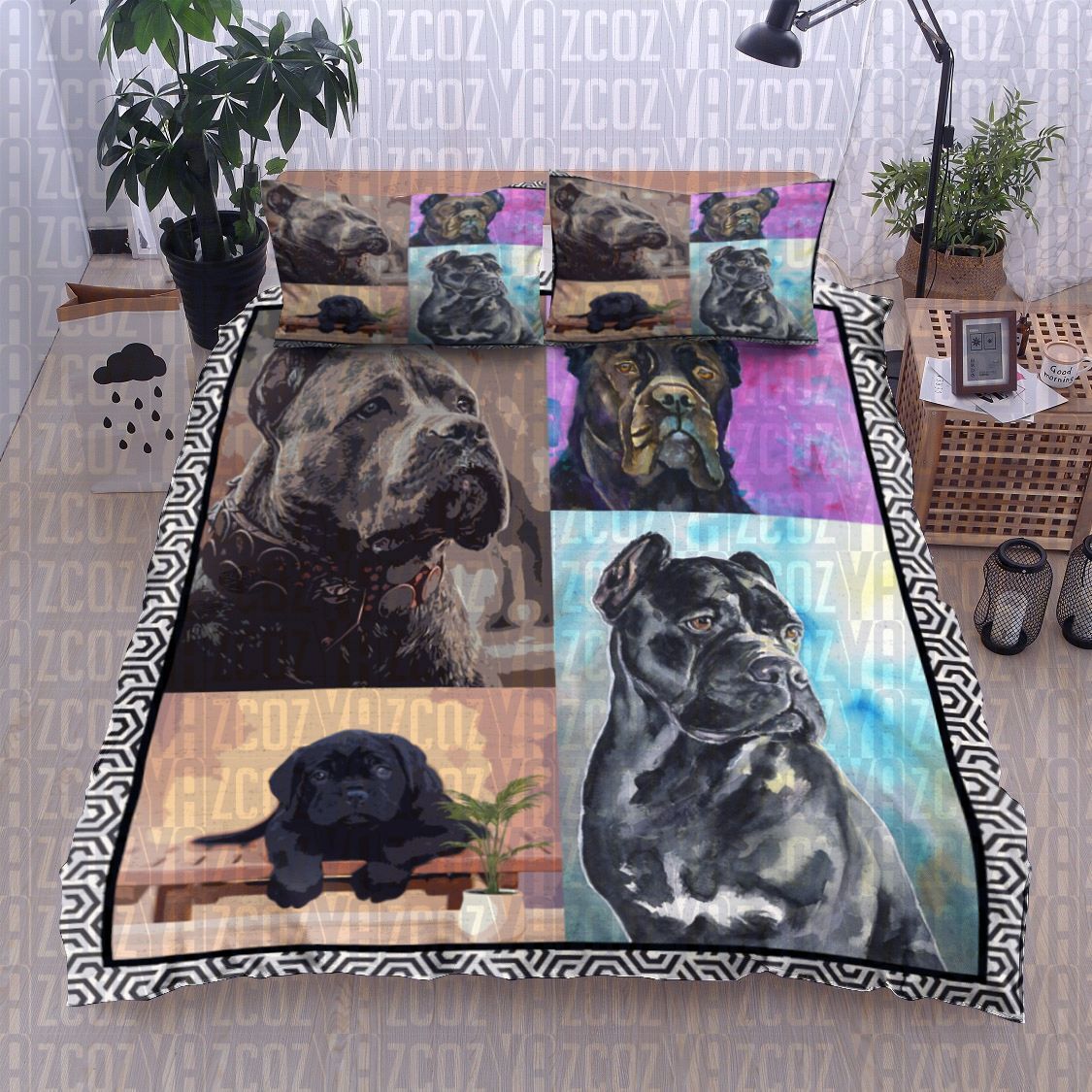 Cane Corso Dog Bedding Set
