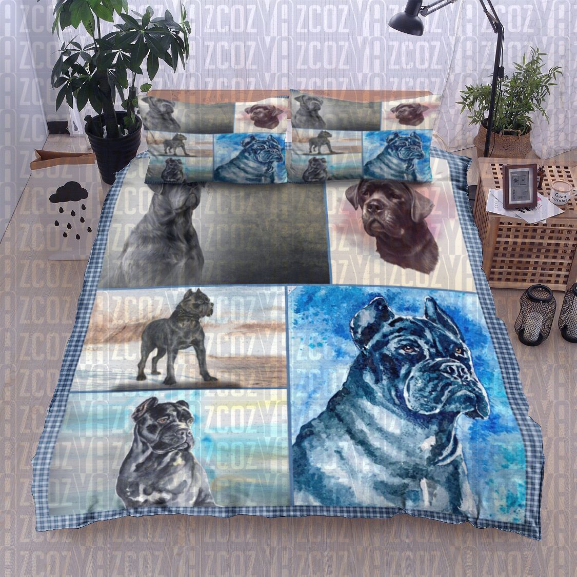 Cane Corso Dog Bedding Set