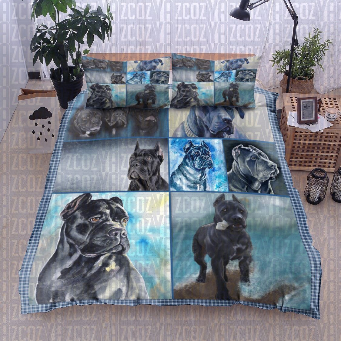 Cane Corso Dog Bedding Set