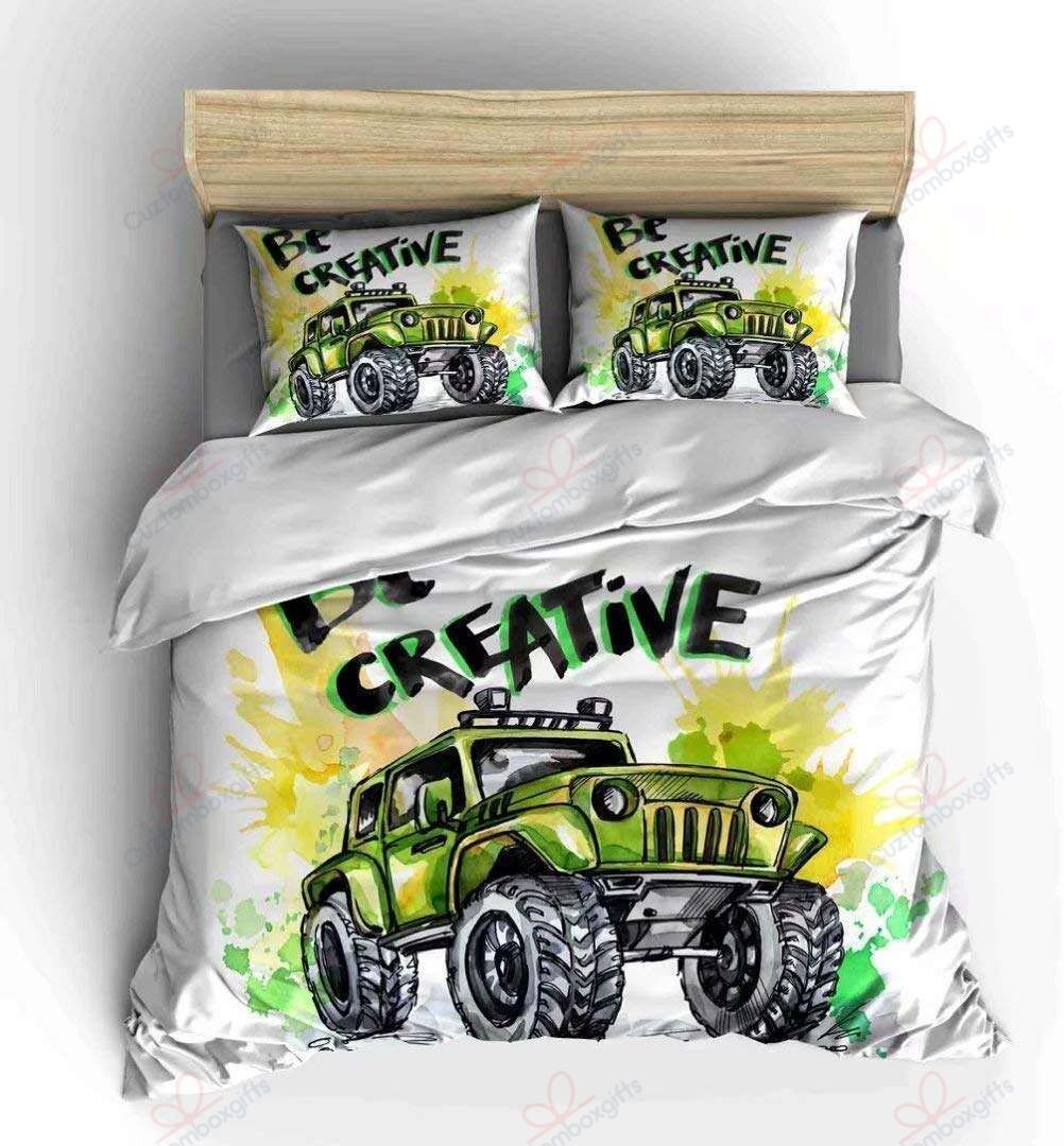 Car Be Creative Printed Bedding Set