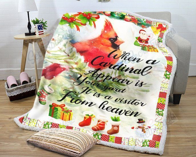 Cardinal Fleece Blanket