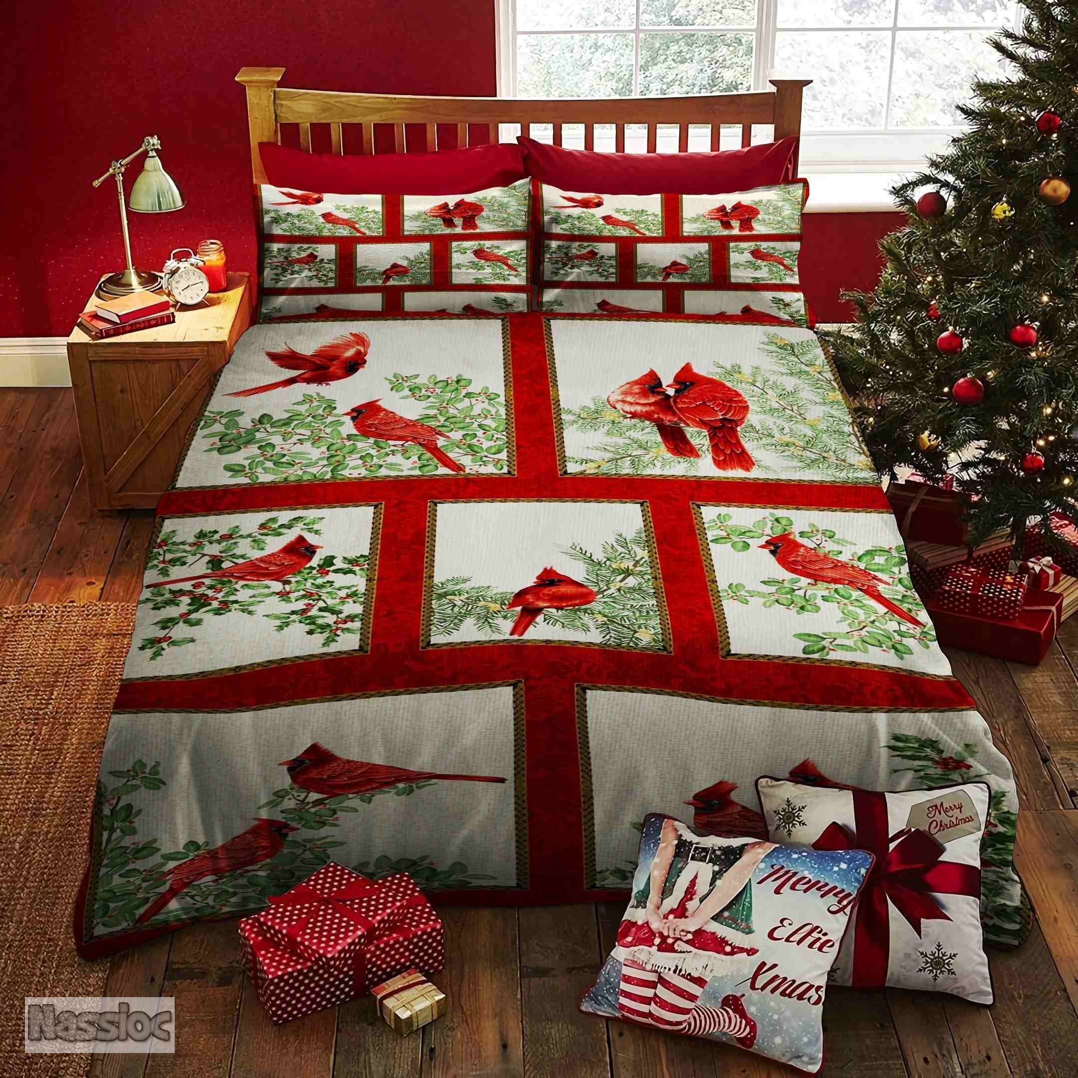 Cardinal Bedding Set