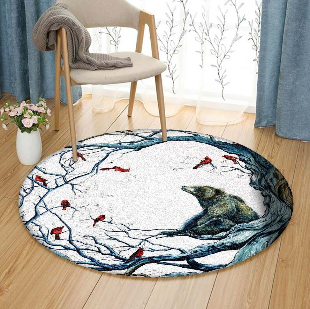 Cardinal Beer Round Carpet