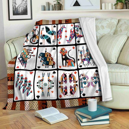 Cardinal Bird Sherpa Fleece Blanket