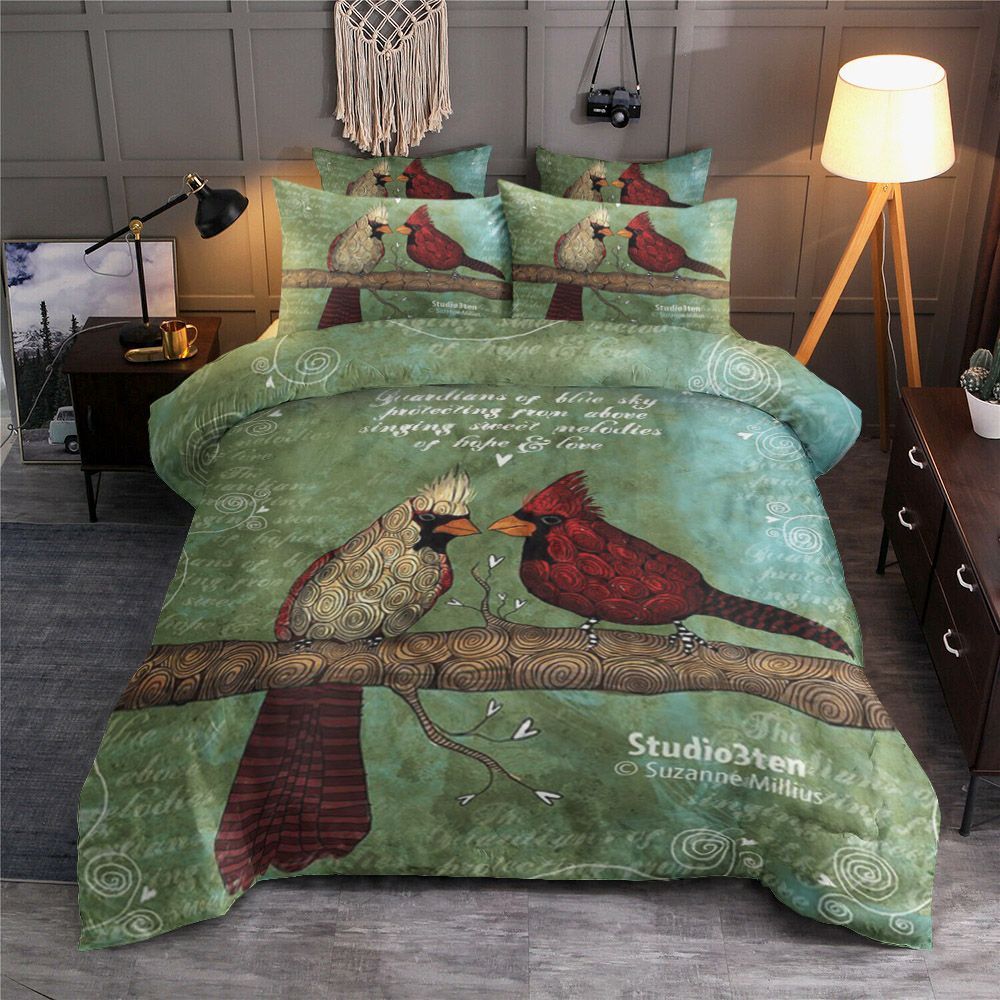 Cardinal Bird Bedding Set
