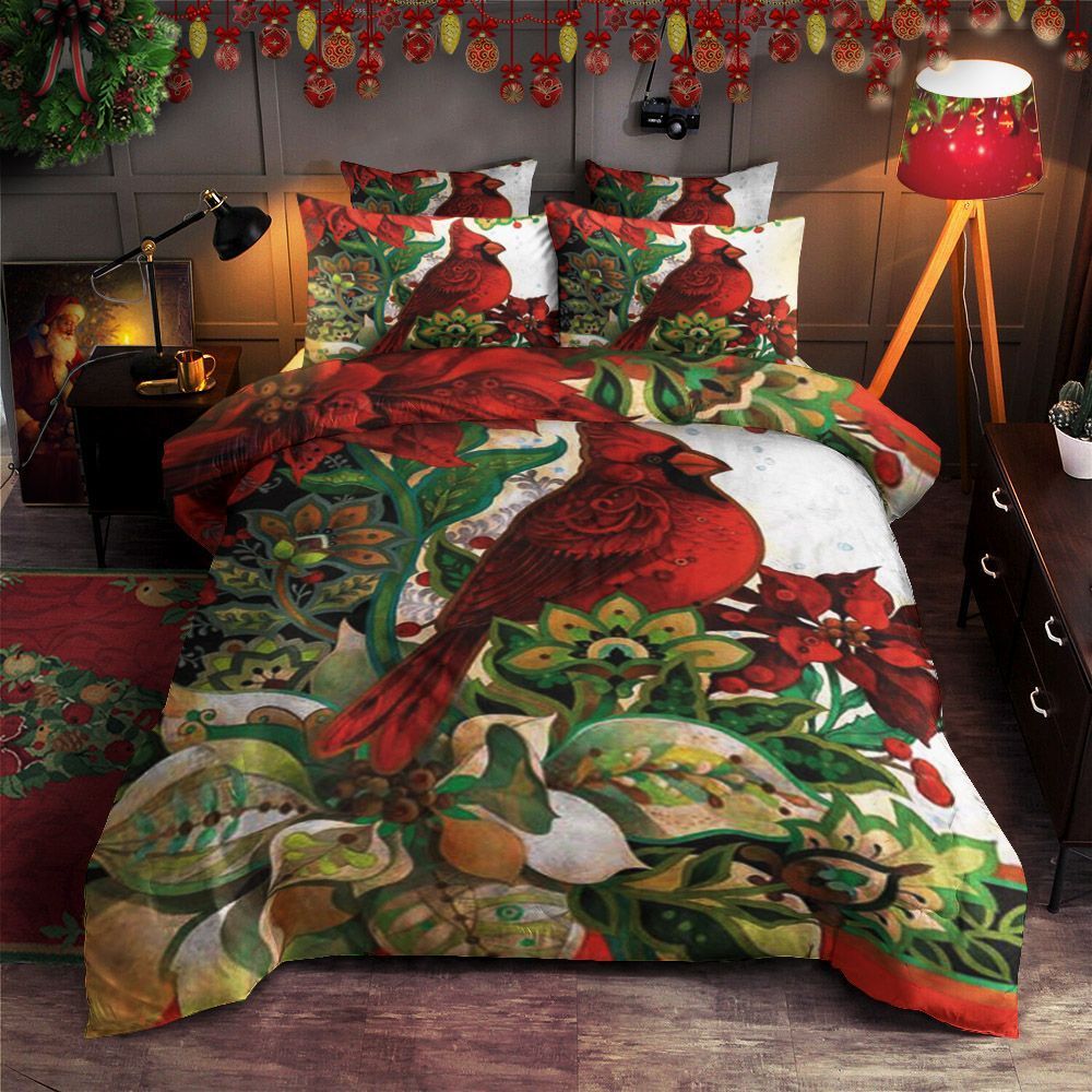 Cardinal Bird Bedding Set