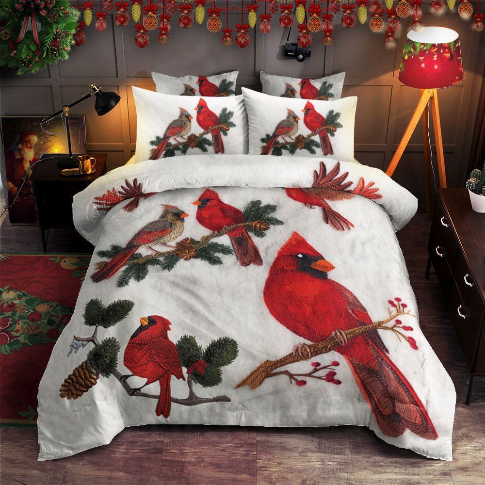 Cardinal Bird Bedding Set