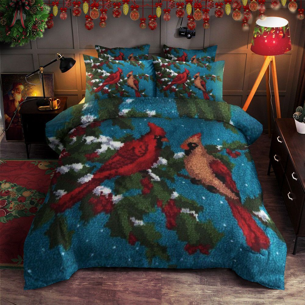 Cardinal Bird Bedding Set