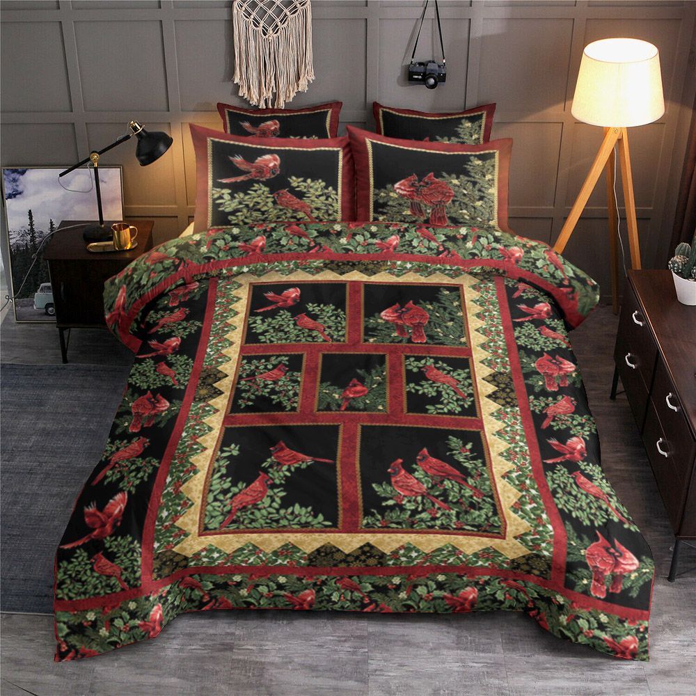 Cardinal Bird Bedding Set