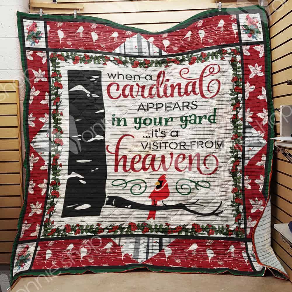 Cardinal Bird Quilt Blanket DHC03021044TD