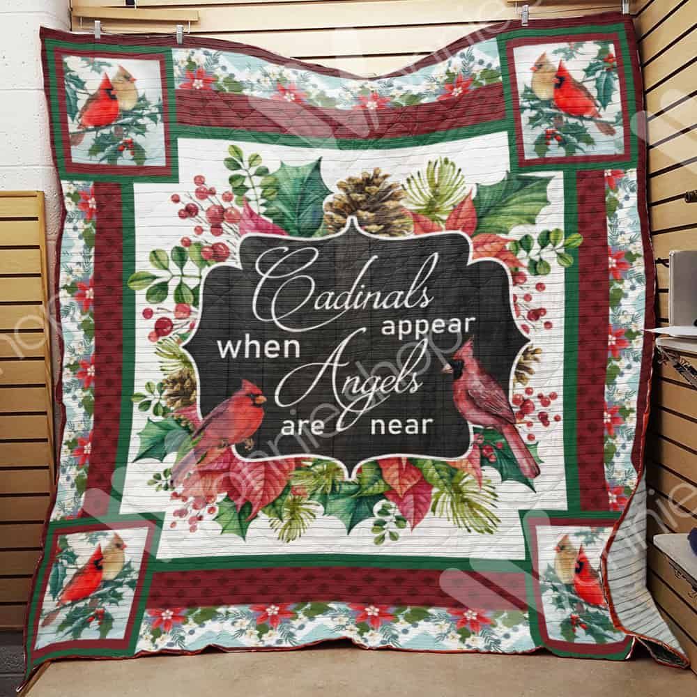 Cardinal Bird Quilt Blanket DHC03021072TD