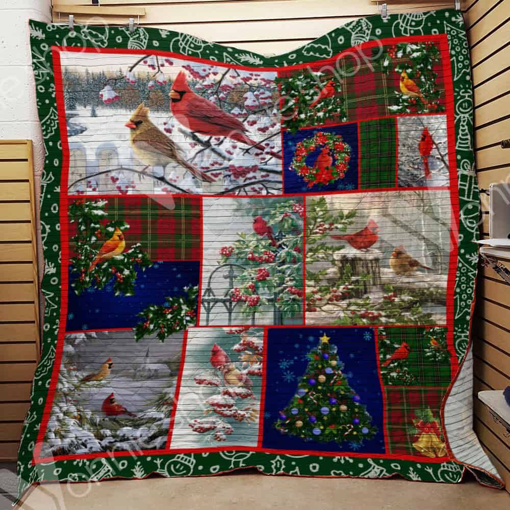 Cardinal Bird Quilt Blanket DHC0302666TD