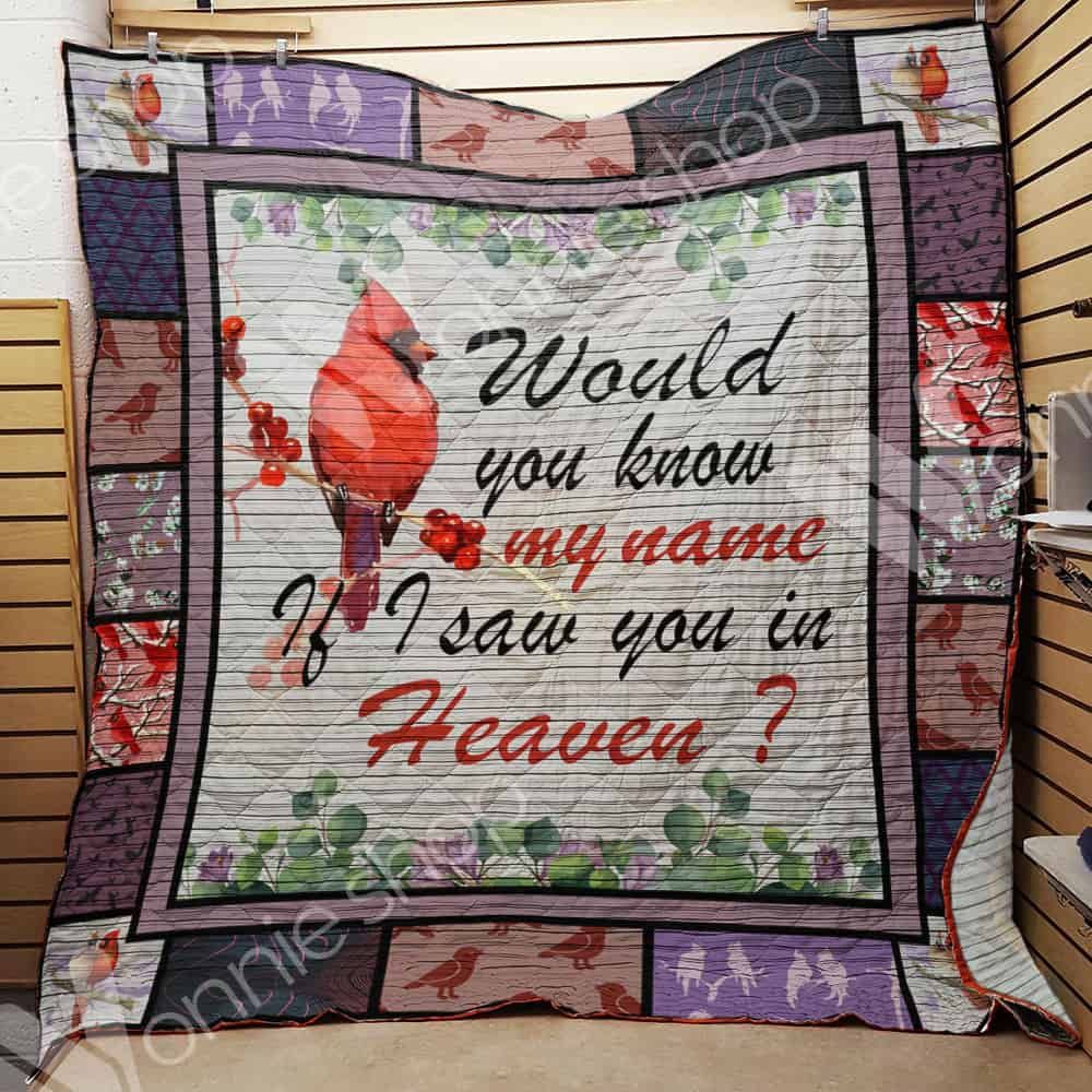 Cardinal Bird Quilt Blanket DHC06021434TD