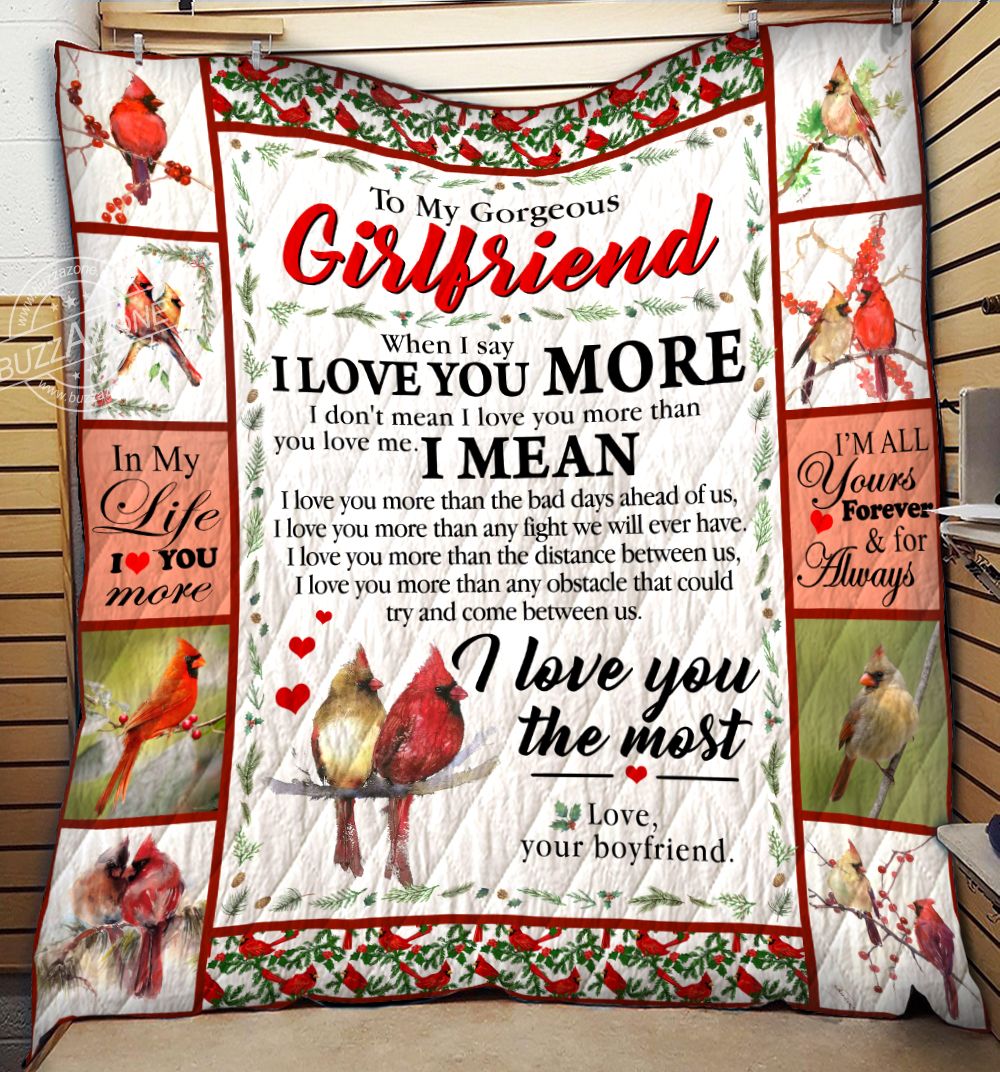Cardinal Bird Quilt Blanket DHC0712148VT